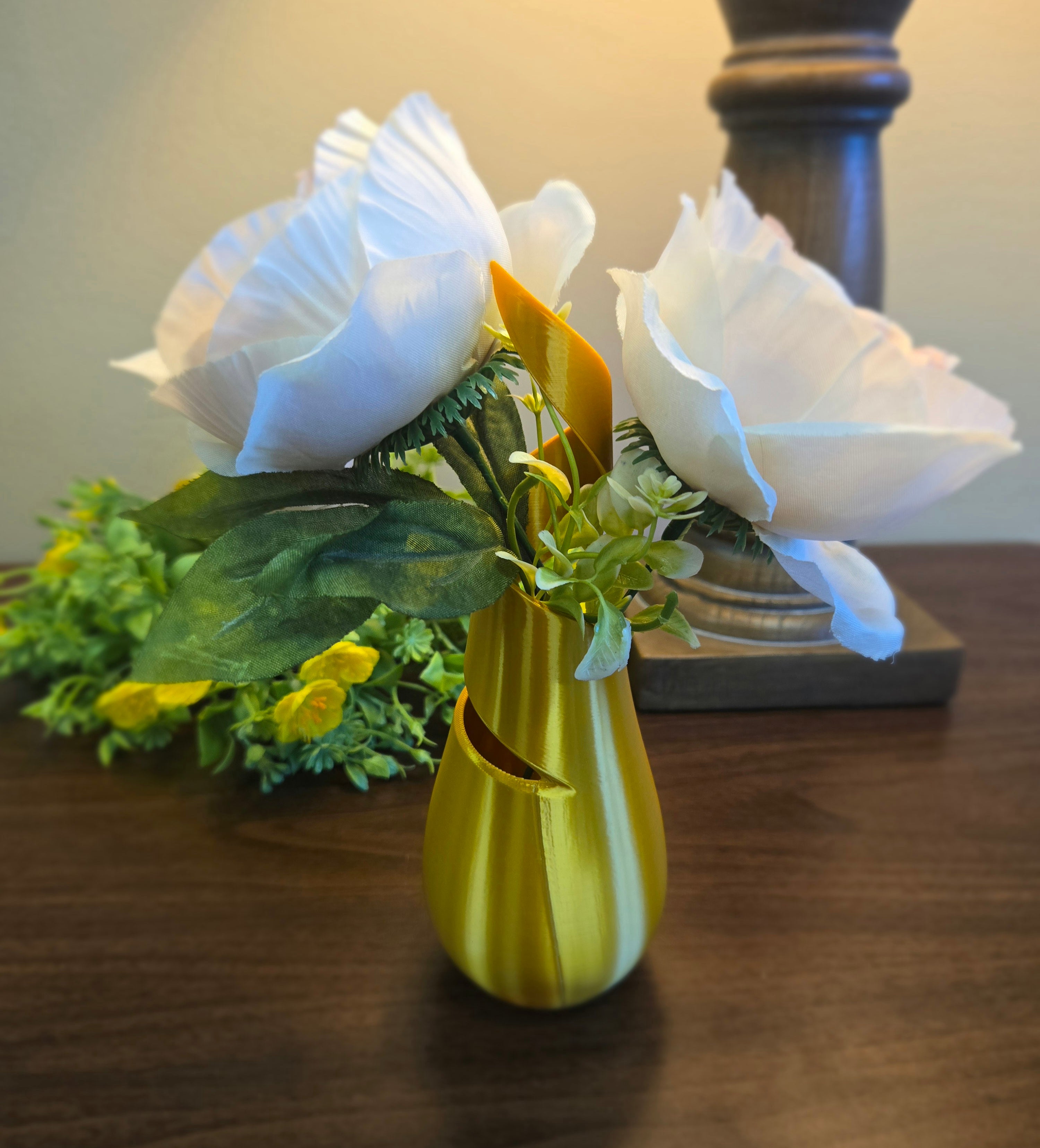 Modern Spiral Vase