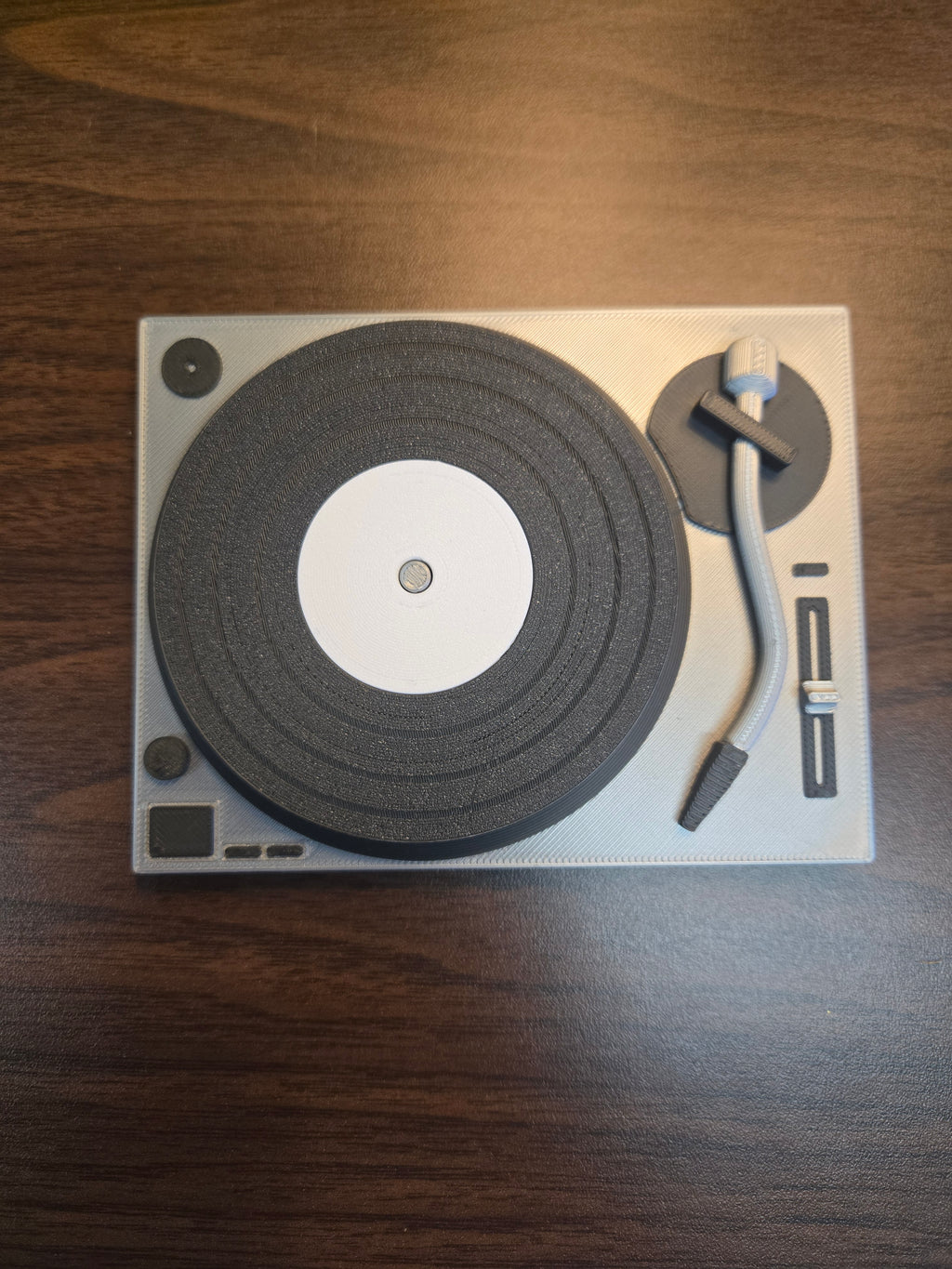 Retro Record Player Coaster Set