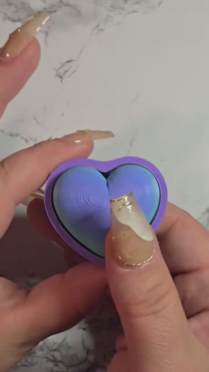 Puffy Heart Clicker Fidget